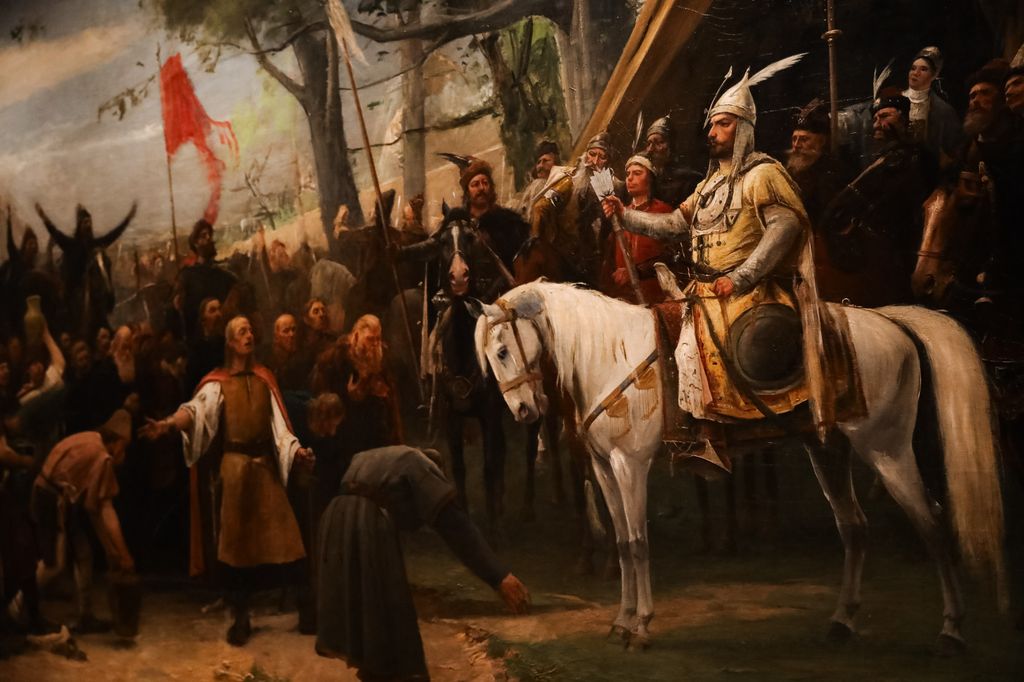 A győri kiállításon felvillan Munkácsy Mihály egész életpályája és személyének máig elevenen élő kultusza. Fotó: Molcsányi Máté