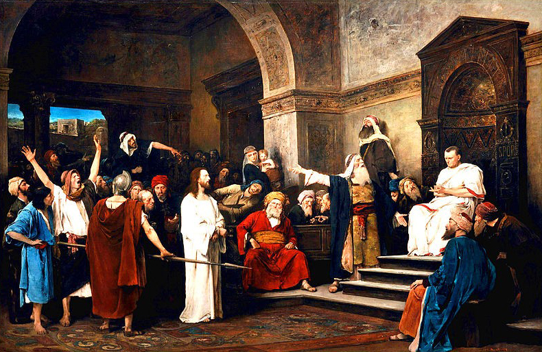 Krisztus Pilátus előtt