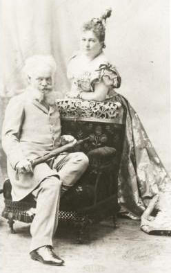 Munkácsy és felesége idősen