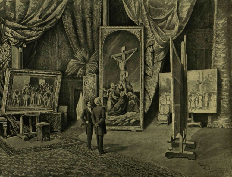 muterem Szánthai István rajza